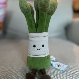 Jellycat Amuseables Asparagus, NWT, authentic (from auth. retailer)